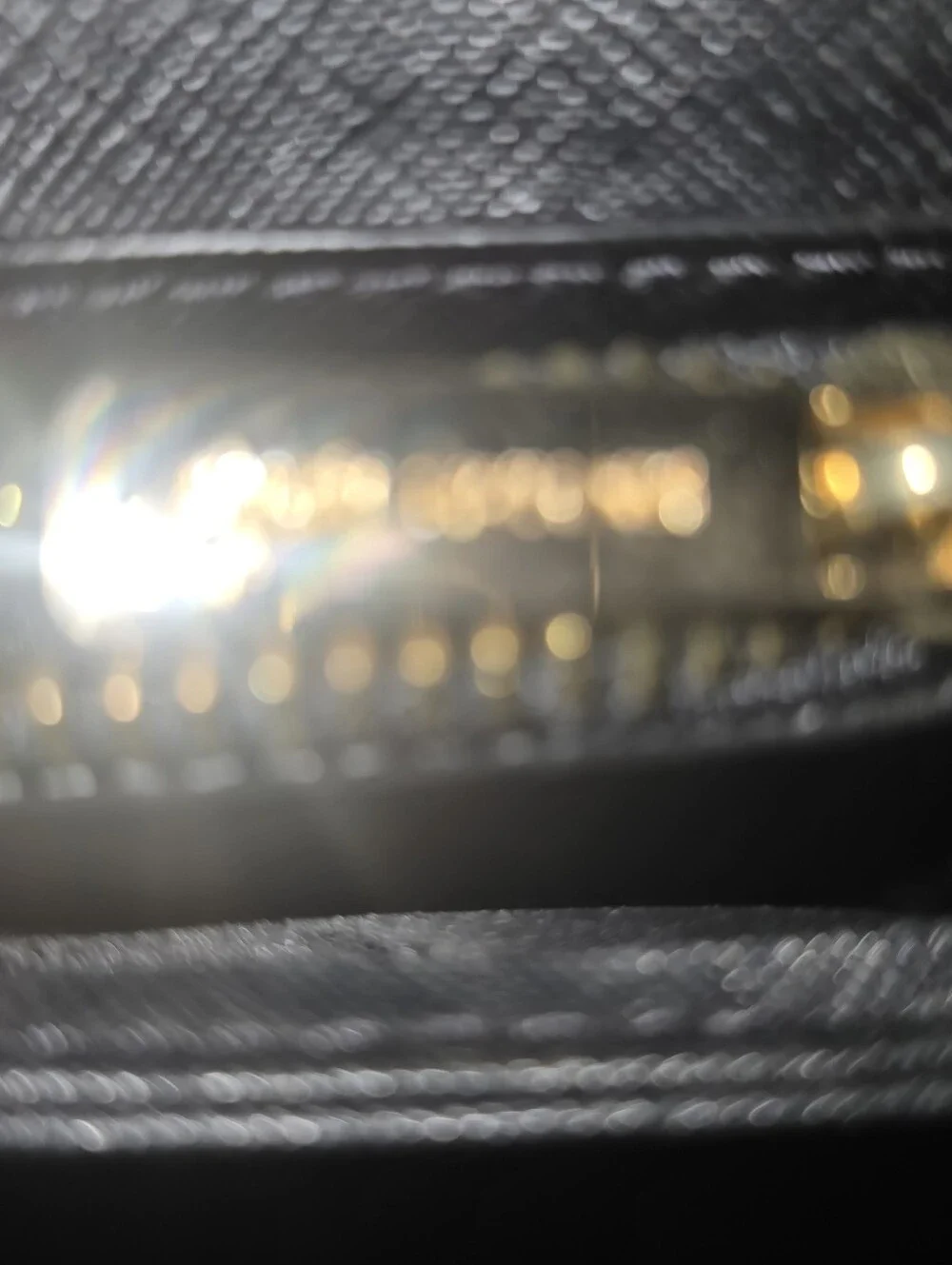 Michael Kors Black Crossbody Bag with Gold Chain Strap